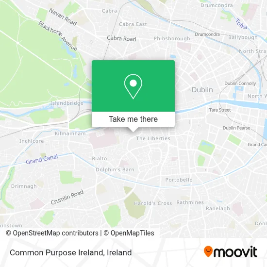 Common Purpose Ireland map