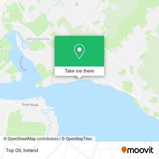 Top Oil map