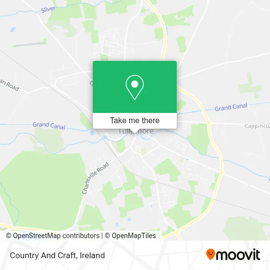 Country And Craft map