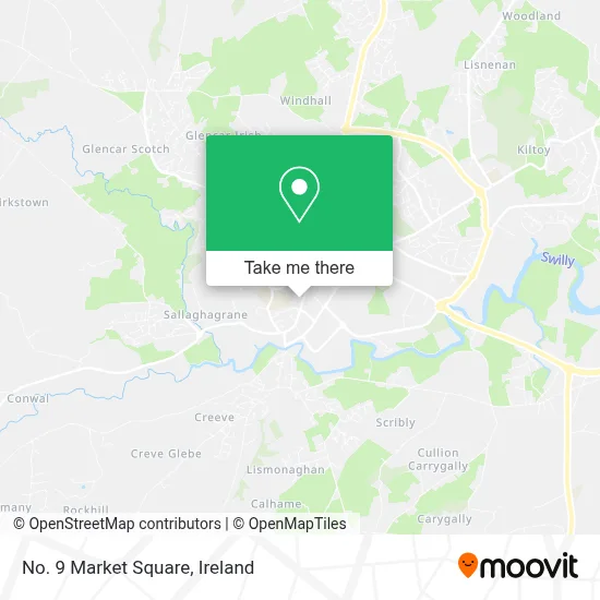 No. 9 Market Square map