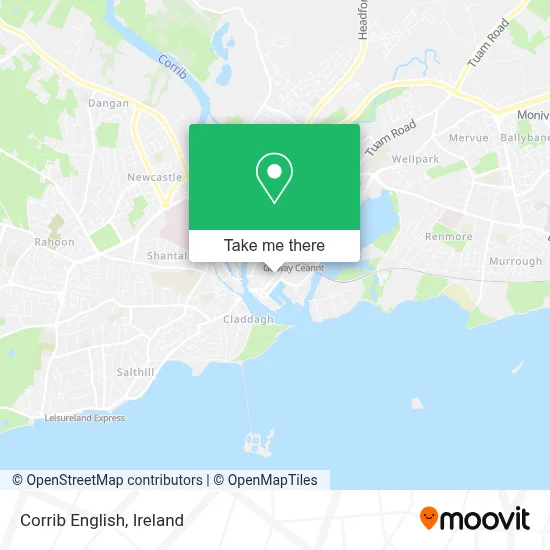 Corrib English map
