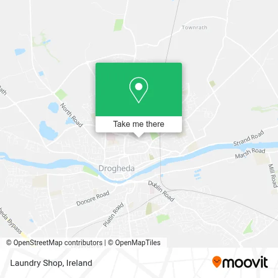 Laundry Shop map