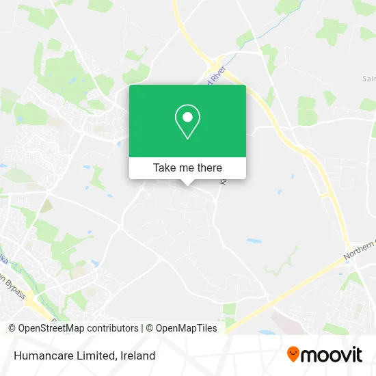Humancare Limited map