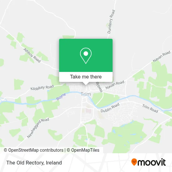 The Old Rectory map