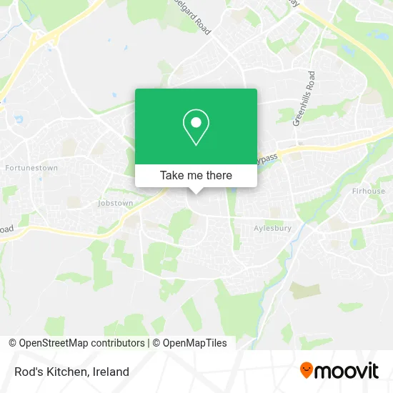 Rod's Kitchen map
