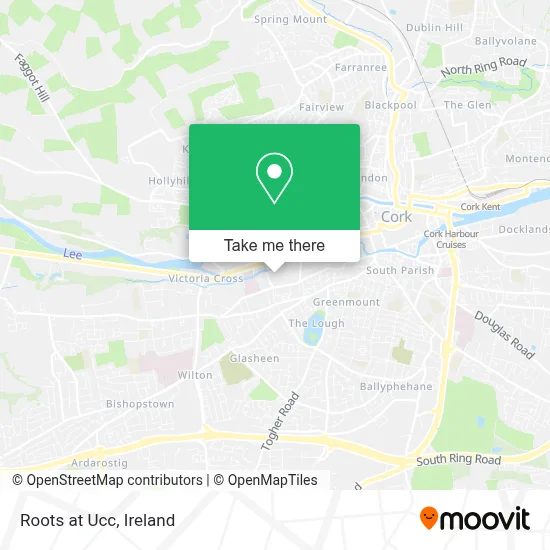 Roots at Ucc map