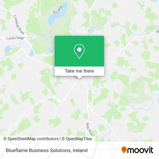 Blueflame Business Solutions map