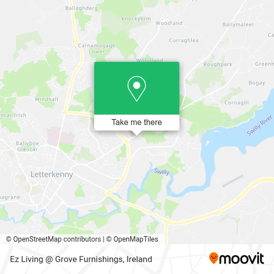 Ez Living @ Grove Furnishings map