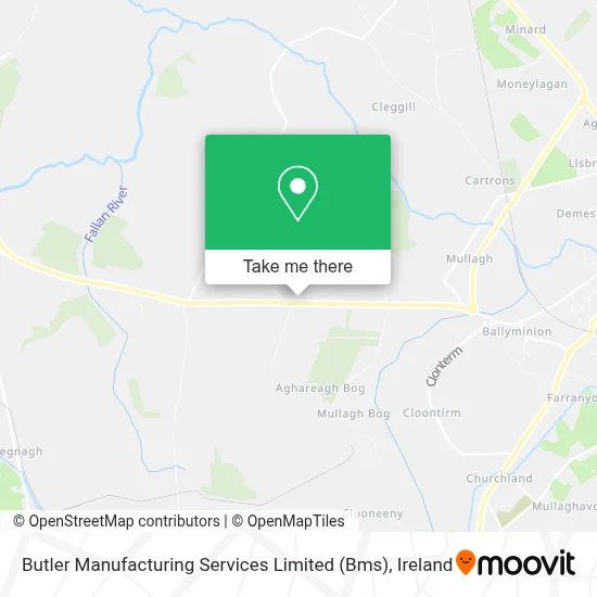 Butler Manufacturing Services Limited (Bms) map