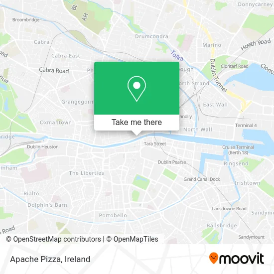 Apache Pizza map