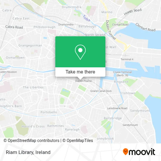Riam Library map