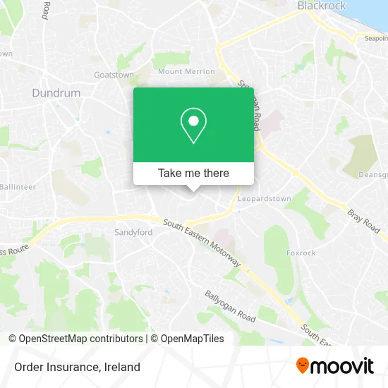 Order Insurance map