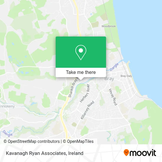 Kavanagh Ryan Associates map
