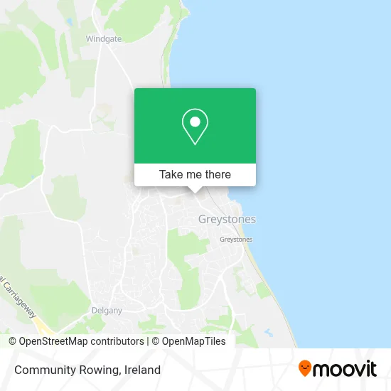 Community Rowing map