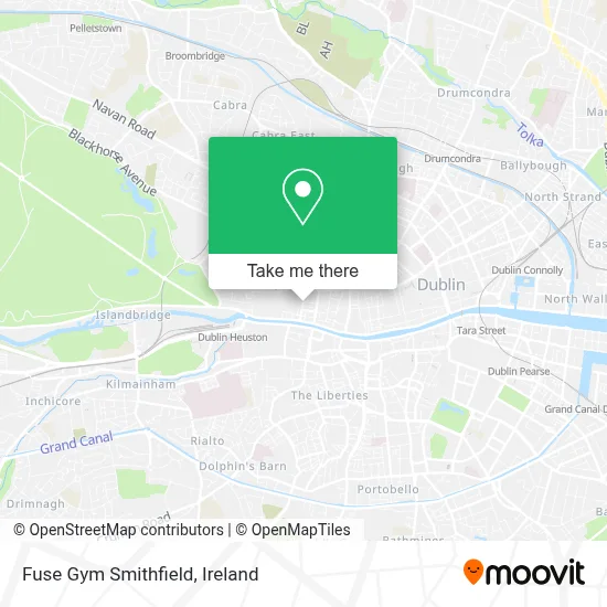 Fuse Gym Smithfield map