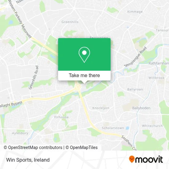Win Sports map
