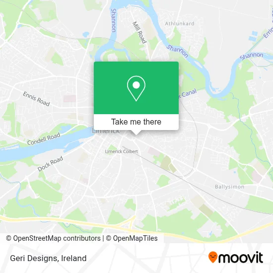 Geri Designs map