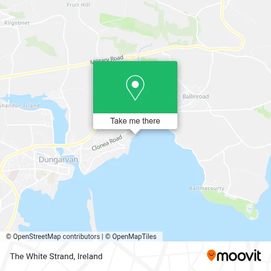 The White Strand map