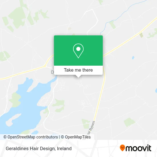 Geraldines Hair Design map