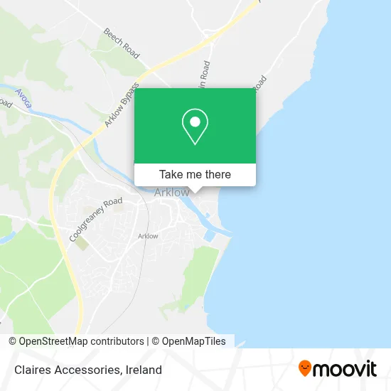 Claires Accessories map
