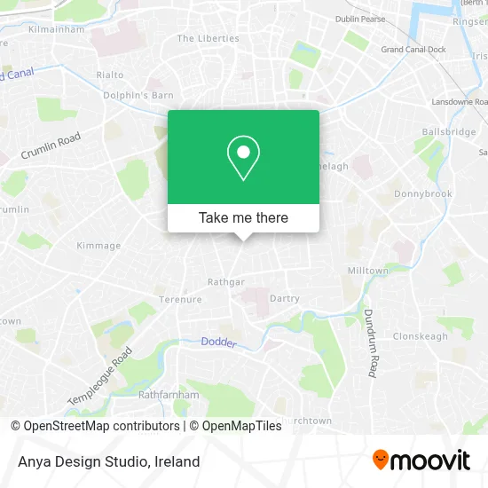 Anya Design Studio map