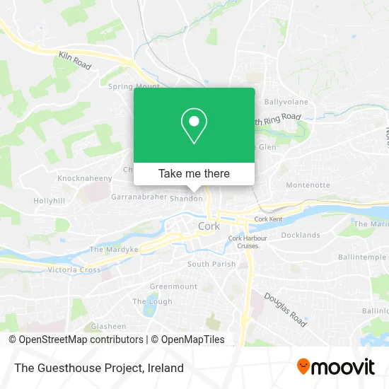 The Guesthouse Project map