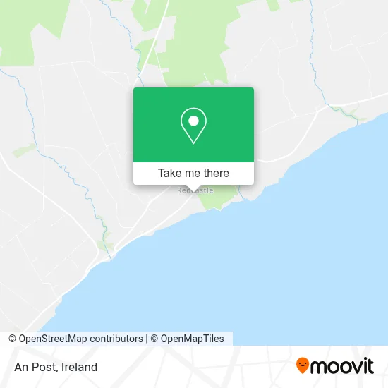 An Post map