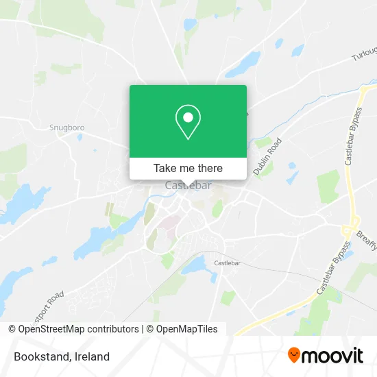 Bookstand map