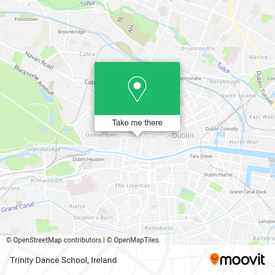 Trinity Dance School map