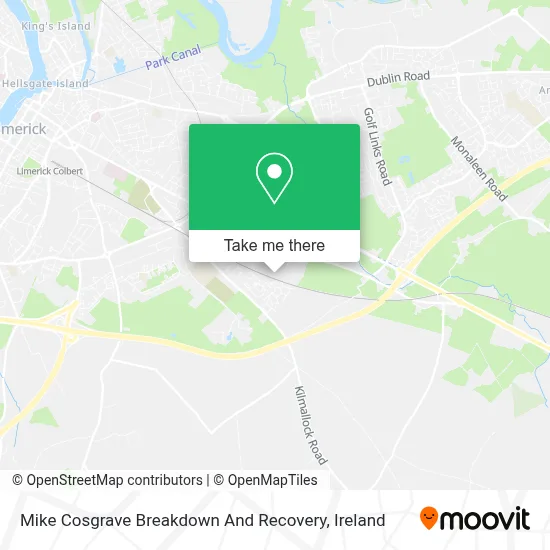 Mike Cosgrave Breakdown And Recovery map
