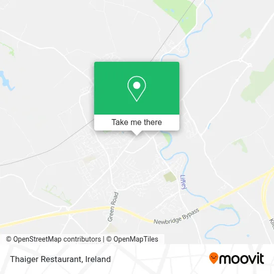 Thaiger Restaurant map