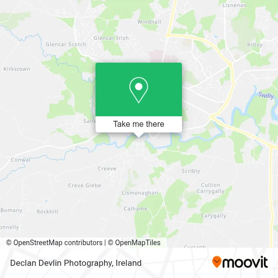 Declan Devlin Photography map
