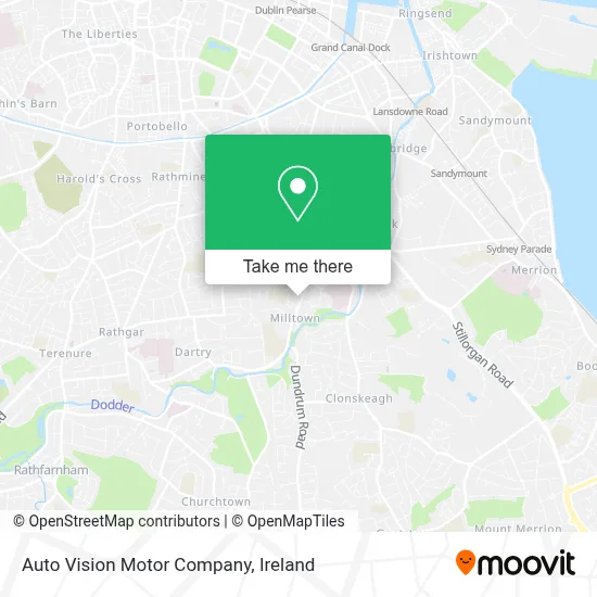 Auto Vision Motor Company map
