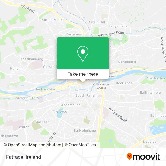 Fatface map