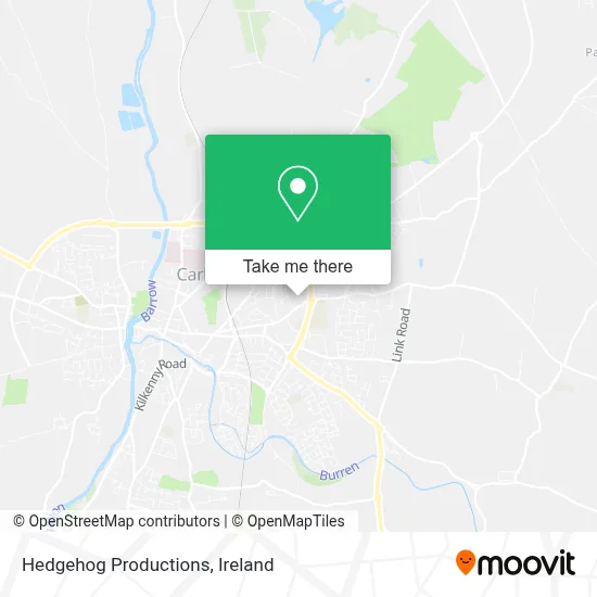 Hedgehog Productions map