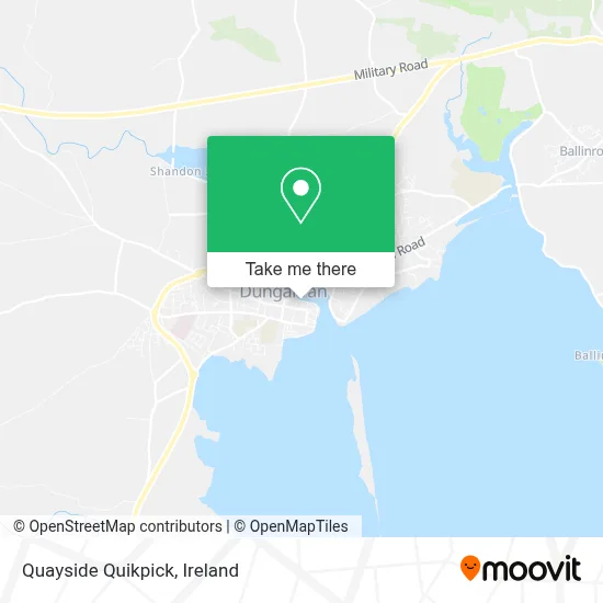 Quayside Quikpick map