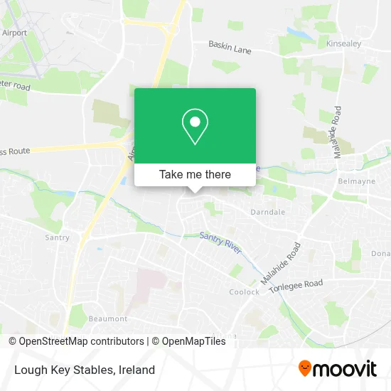Lough Key Stables map