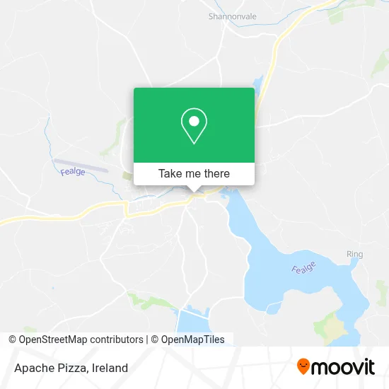 Apache Pizza map