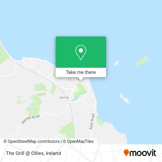 The Grill @ Ollies map