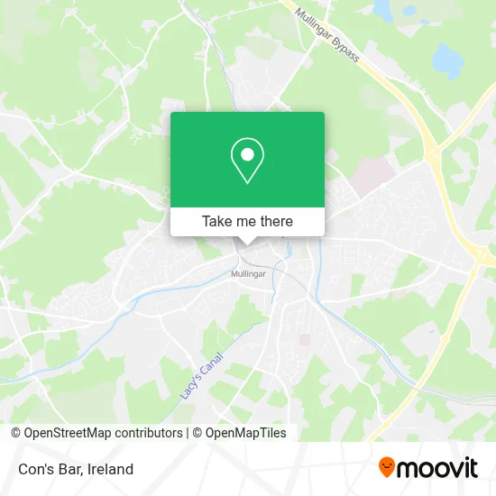 Con's Bar map