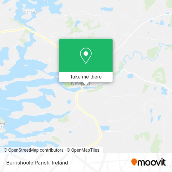 Burrishoole Parish map