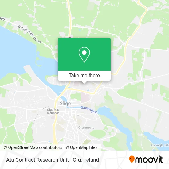 Atu Contract Research Unit - Cru map
