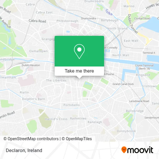 Declaron map