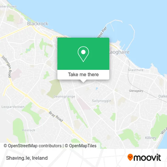 Shaving.Ie map