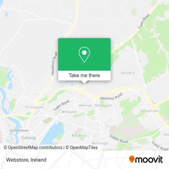 Webstore map