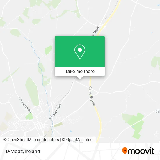 D-Modz map