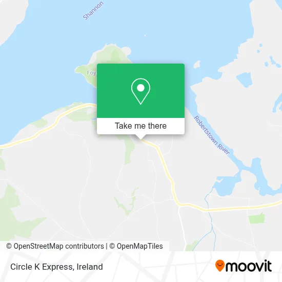 Circle K Express map