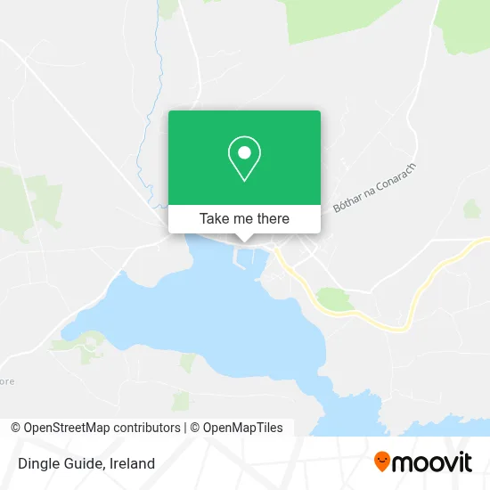 Dingle Guide map