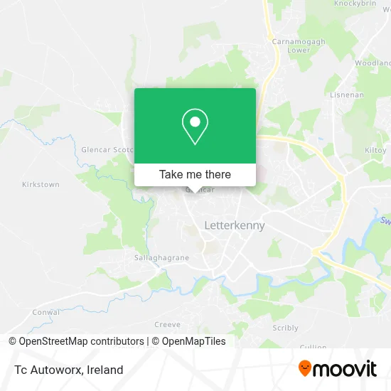 Tc Autoworx map