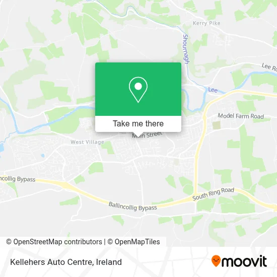 Kellehers Auto Centre map